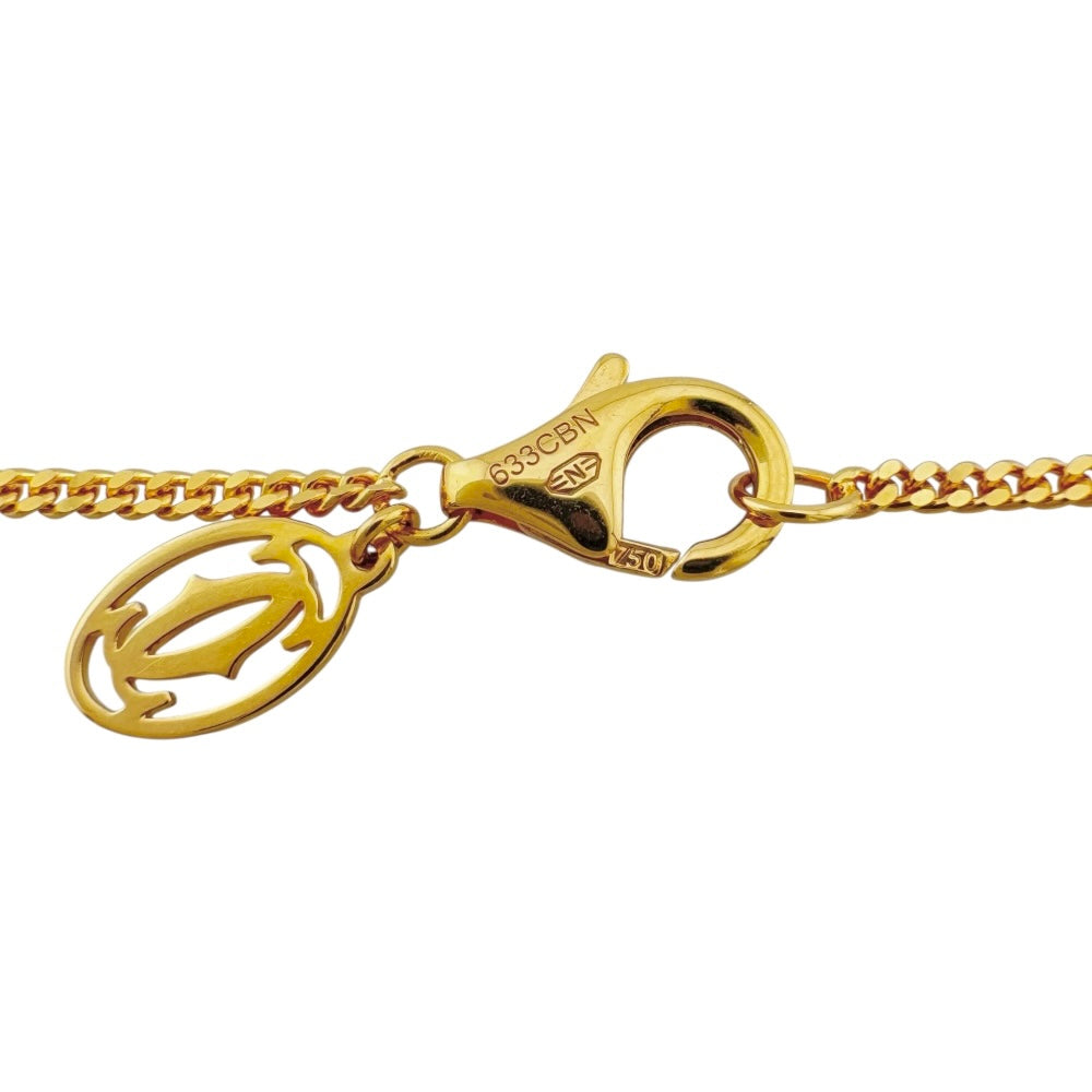 CARTIER カルティエ トリニティクッション ネックレス 18金 K18