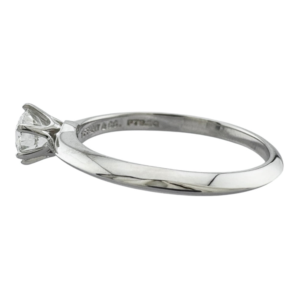 TIFFANY&Co. ティファニー ソリティア リング 指輪 14号 Pt950