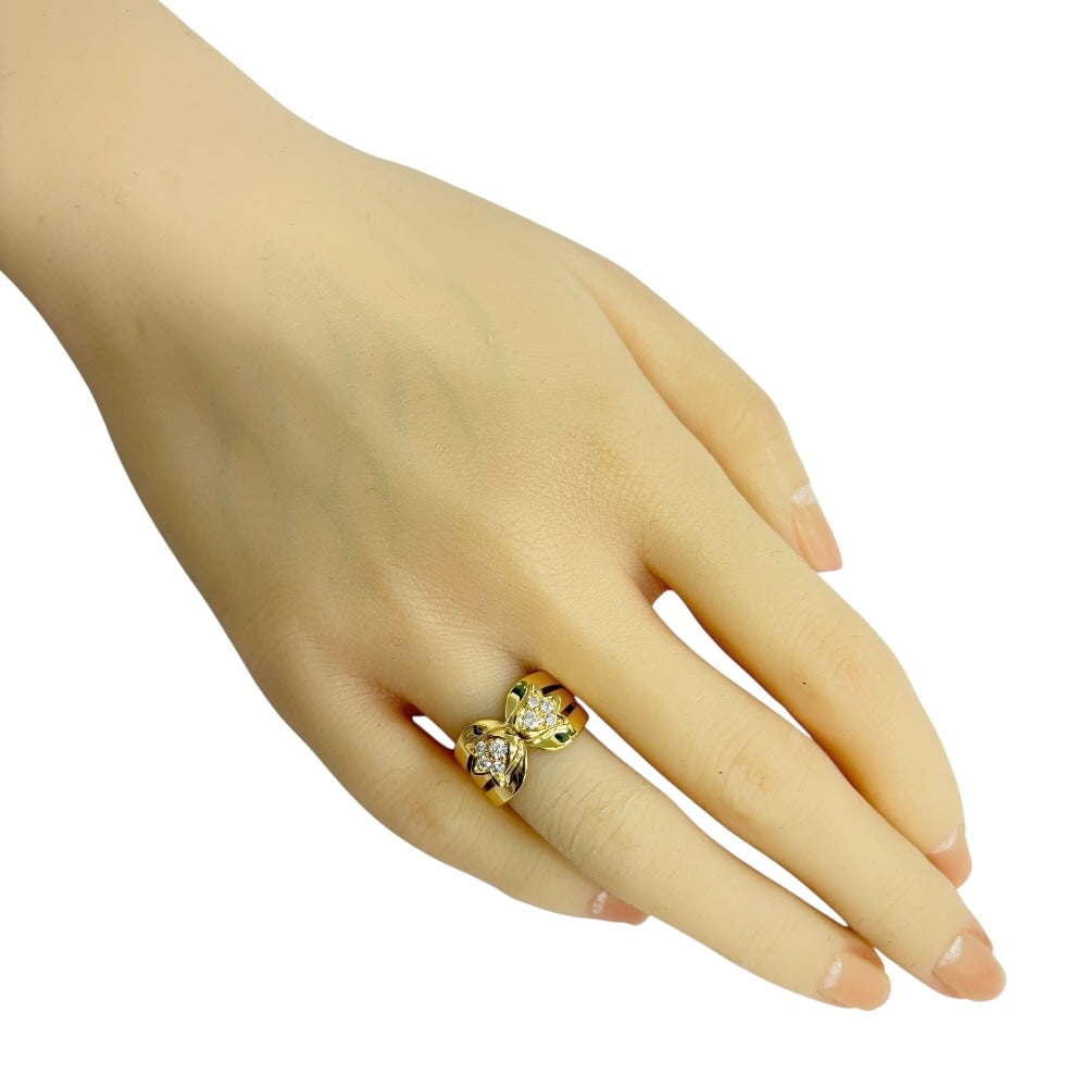 Dior ディオール リング 指輪 11号 18金 K18イエローゴールド