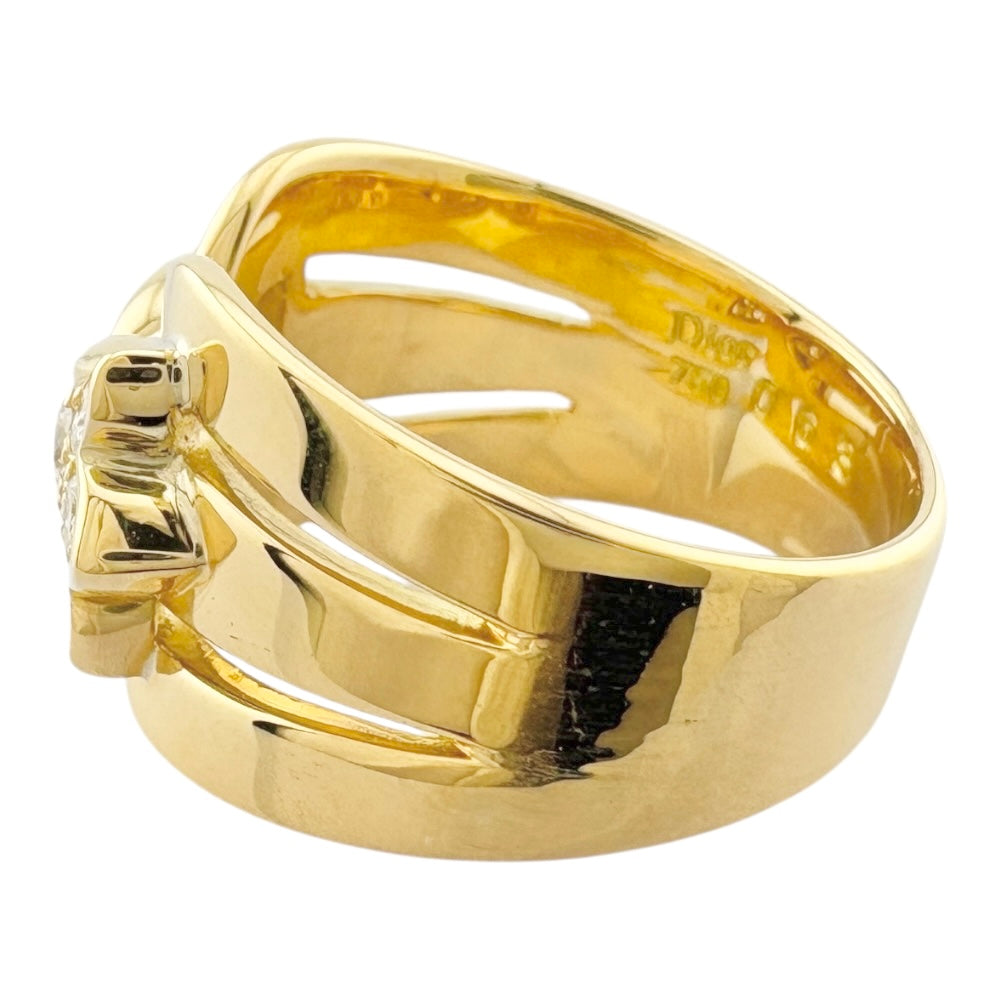 Dior ディオール リング 指輪 11号 18金 K18イエローゴールド