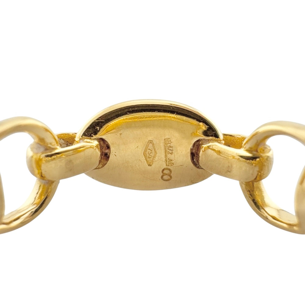 GUCCI グッチ ホースビット リング 指輪 8号 18金 K18イエロー