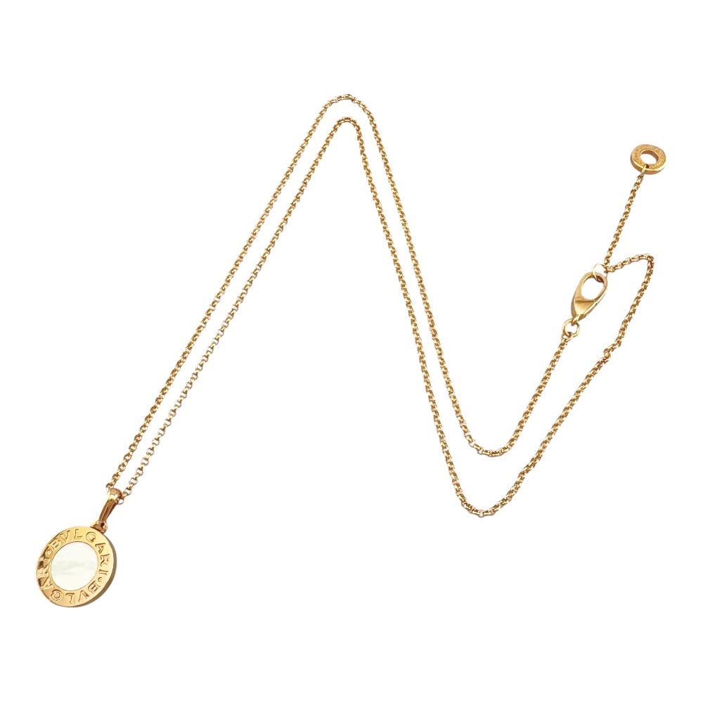BVLGARI Bvlgari Bvlgari Necklace 18K K18 Pink Gold Shell Ladies