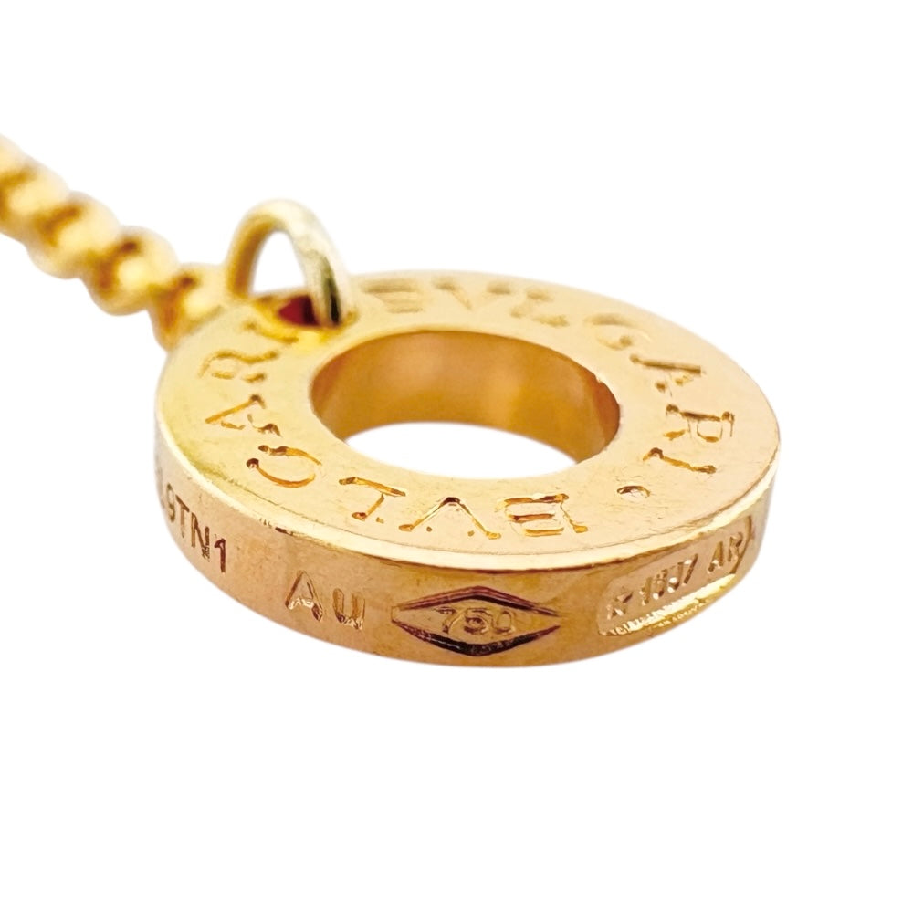 BVLGARI ブルガリ ブルガリブルガリ ネックレス 18金 K18ピンク