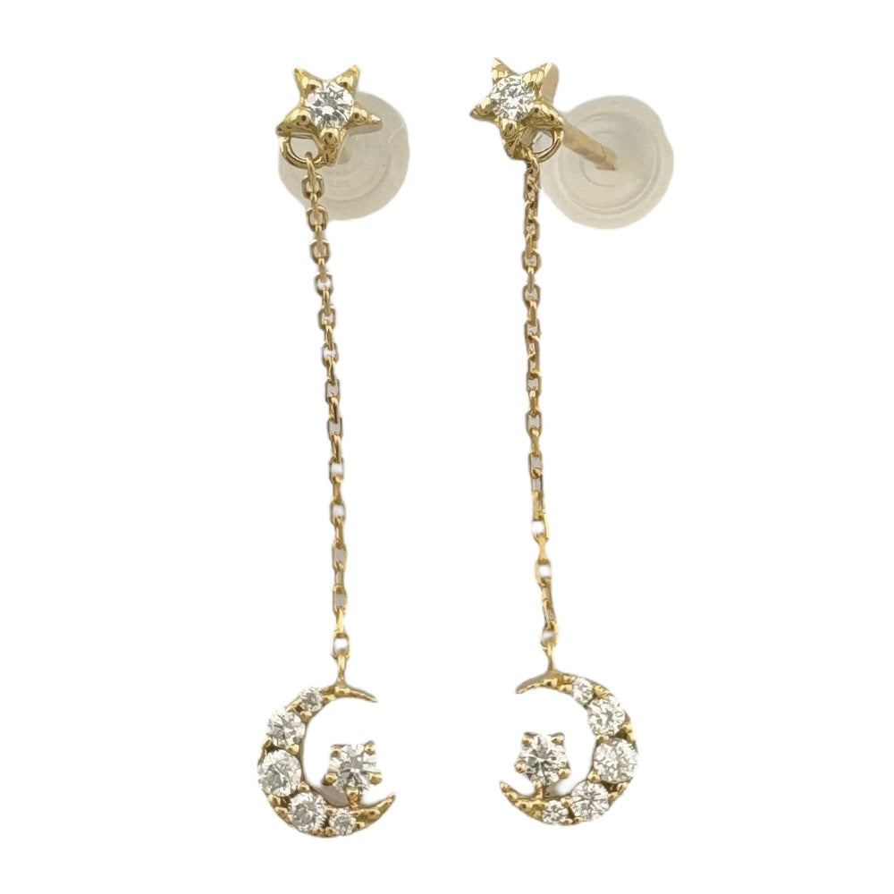 Ponte Vecchio ポンテヴェキオ 星 月 ピアス ジュエリー ピアス