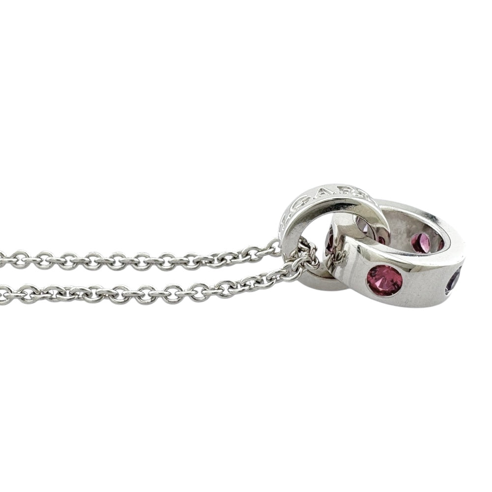 BVLGARI ブルガリ ローマンソルベ ネックレス 18金 K18ホワイト 