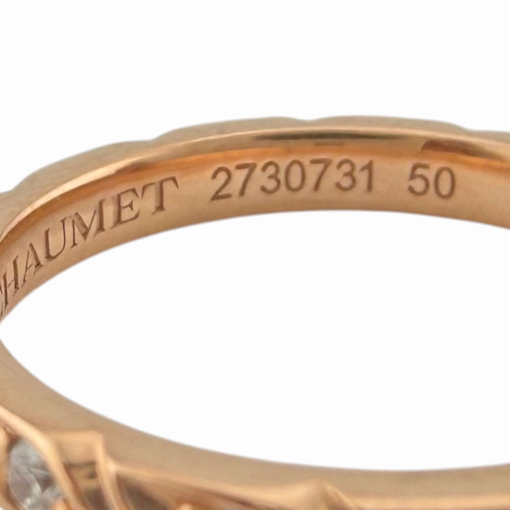 Chaumet ショーメ トルサード リング 指輪 9.5号 18金 K18ピンク