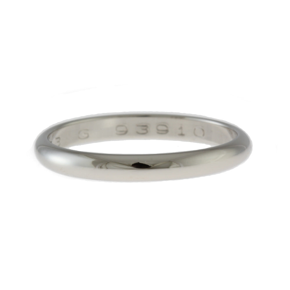 Cartier Wedding #53 Ring, Size 12.5, Pt950 Platinum, Women's, Used