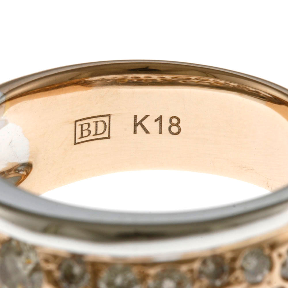 KASHIKEY カシケイ メランジェ リング 指輪 9.5号 18金 K18