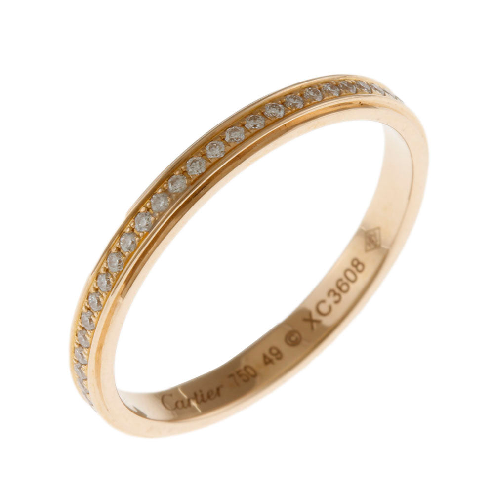 CARTIER カルティエ ダムール ウェディング リング 指輪 9号 18金 K18