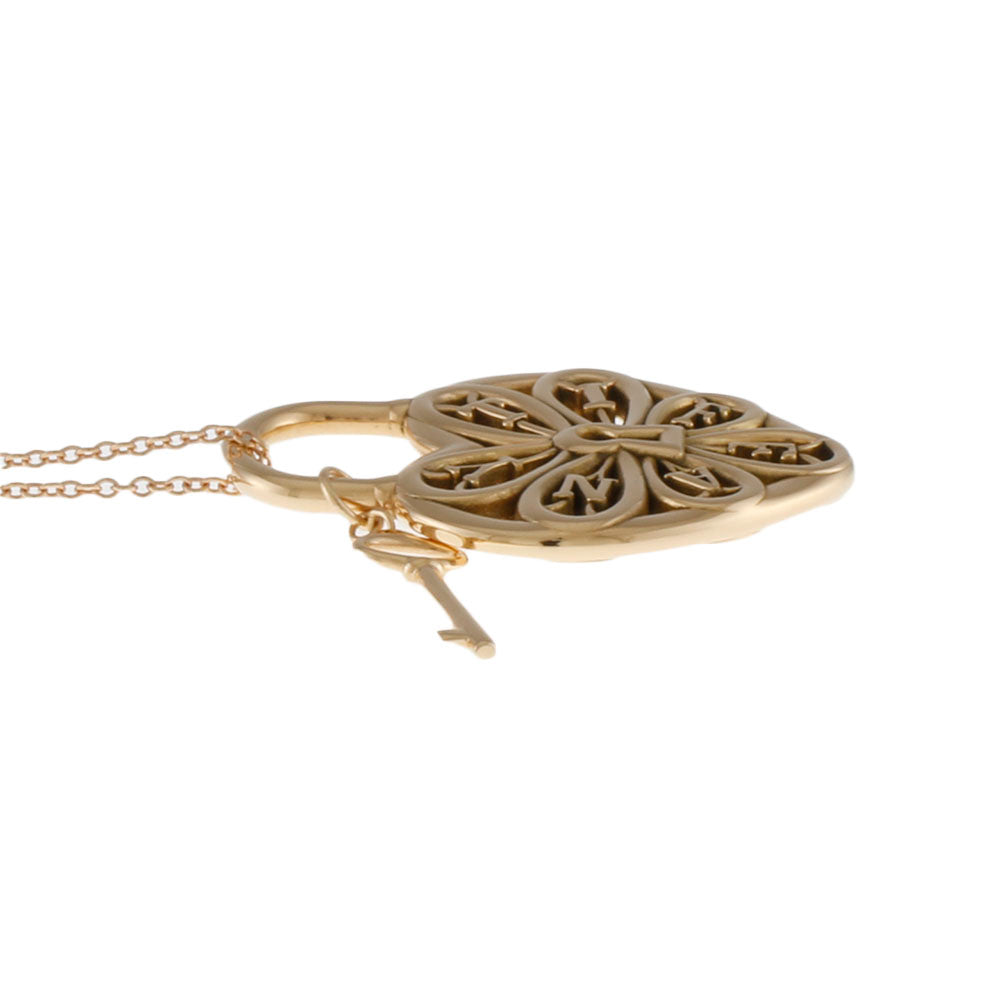 TIFFANY&Co. ティファニー フィリグリーハートキー ネックレス 18金