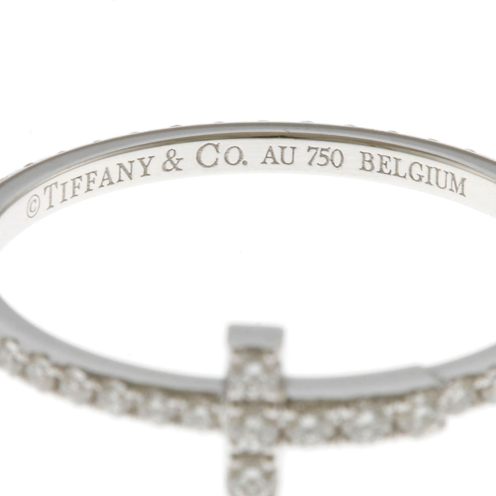 ティファニー TIFFANY&Co. Tワン リング・指輪 9号 18金 K18