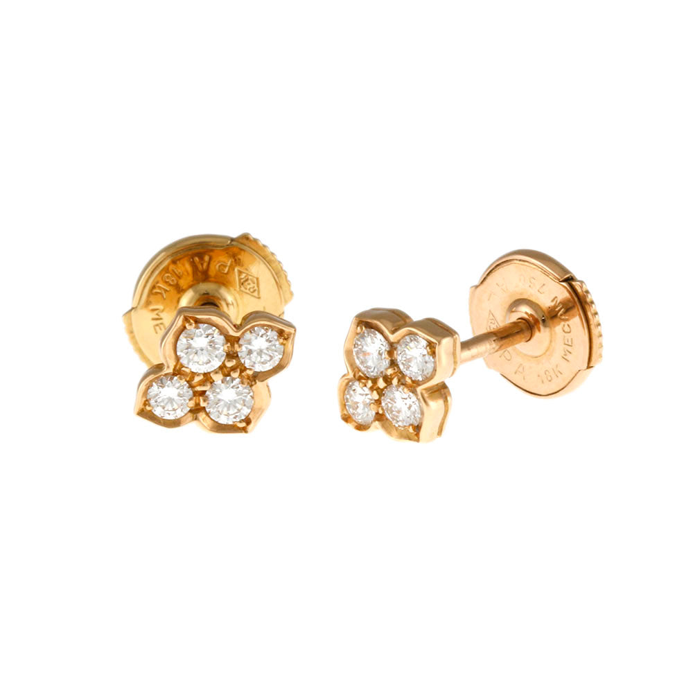 CARTIER カルティエ ヒンドゥ ピアス 18金 K18ピンクゴールド