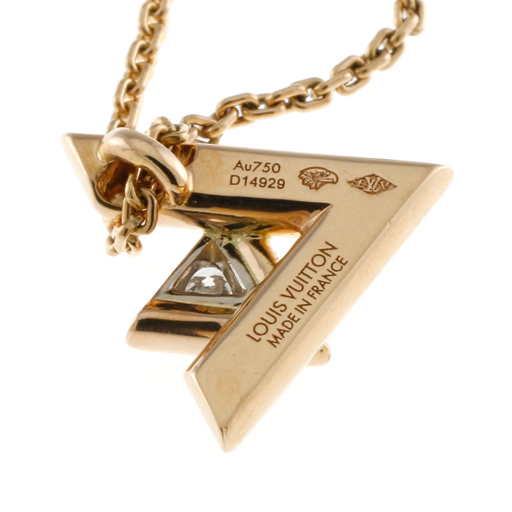 Louis Vuitton LOUIS VUITTON Pendant LV Volt One Necklace 18K K18