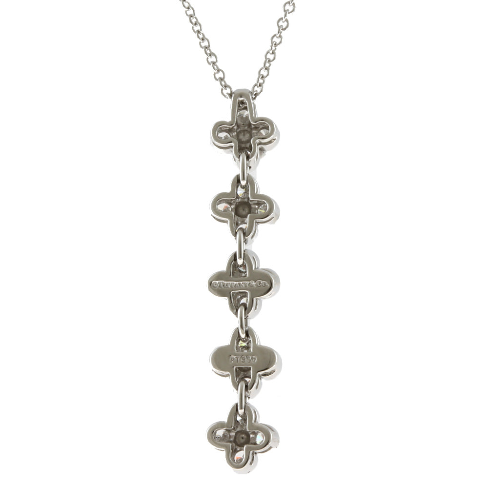 ティファニー TIFFANY&Co. ベゼルセット ネックレス Pt950プラチナ