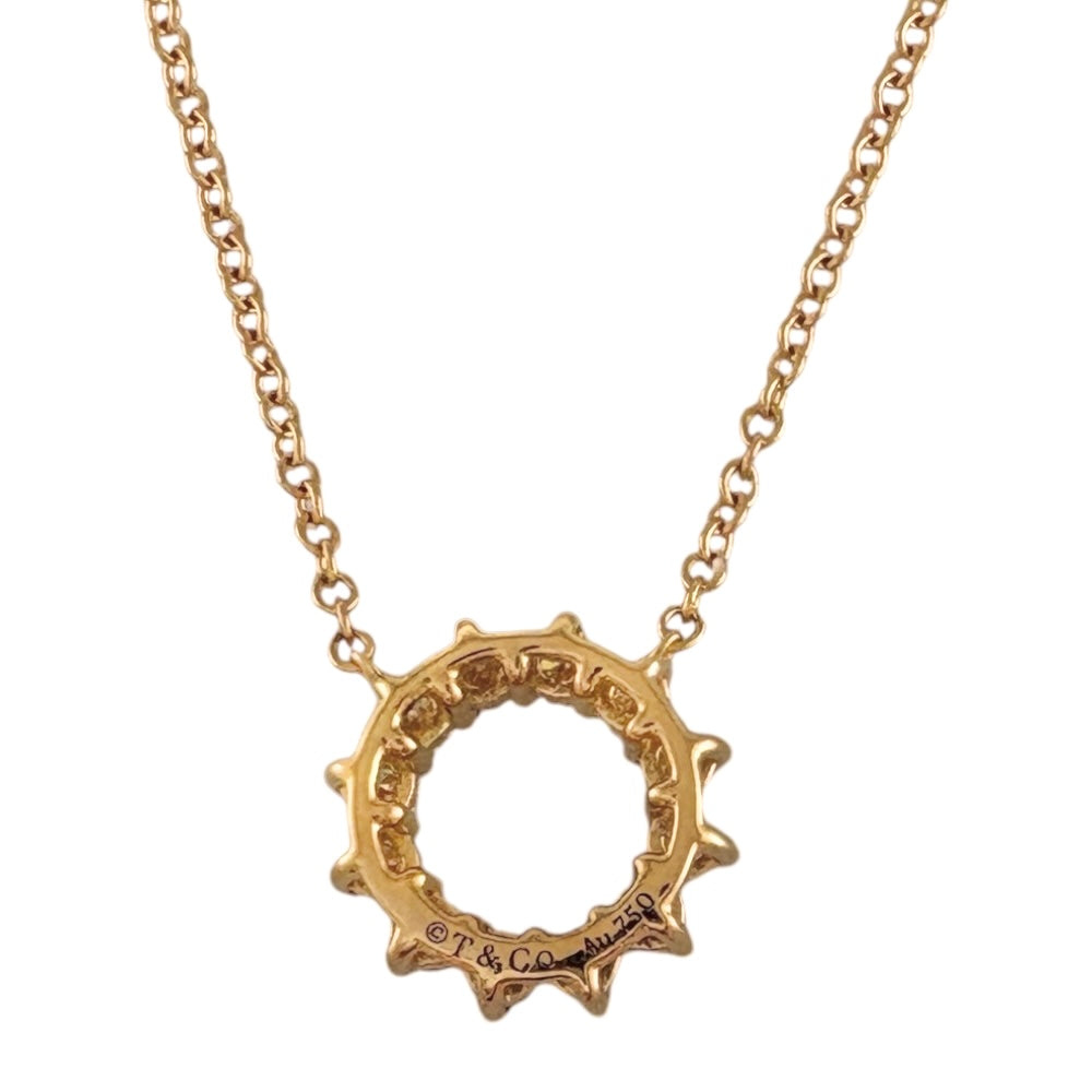 TIFFANY&Co. ティファニー オープンサークル ネックレス 18金