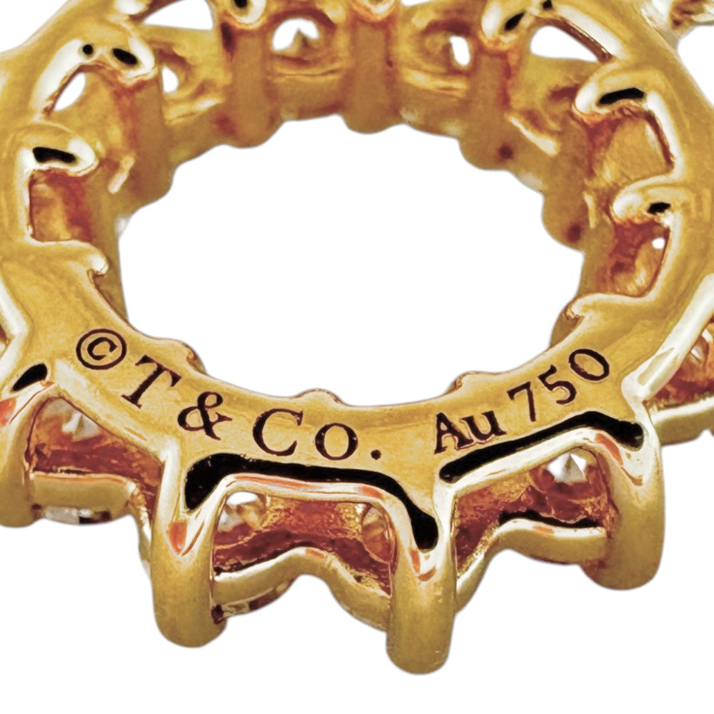 TIFFANY&Co. ティファニー オープンサークル ネックレス 18金 K18