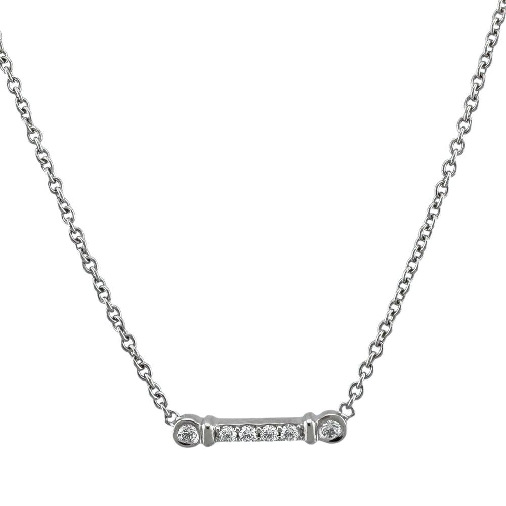 TIFFANY&Co. ティファニー フルールドリス ネックレス Pt950プラチナ