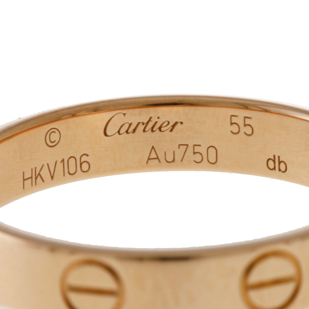 カルティエ ミニラブリング8号 ピンクゴールド 目立った傷や汚れなし 楽天市場】カルティエ ミニラブ ウェディング リング ピンク