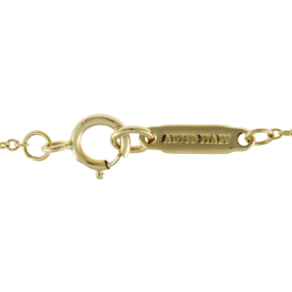 TIFFANY&Co. ティファニー アトラスサークル ネックレス 18金 K18