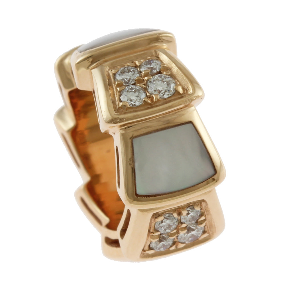 BVLGARI ブルガリ セルペンティヴァイパー マザーオブパール 