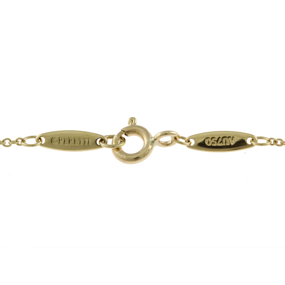TIFFANY&Co. ティファニー バイザヤード 約0.14ct ネックレス 18金 K18