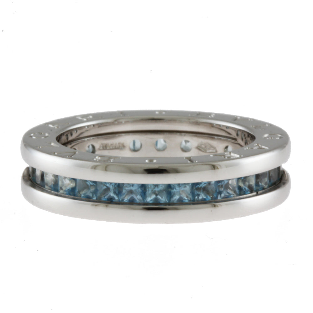 ブルガリ　ビーゼロワン手帳 BVLGARI◇ビー・ゼロワン リング◇ 3 バンド ホワイトゴールド