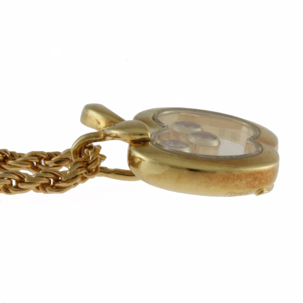 Chopard ショパール ハッピーダイヤモンド ネックレス 18金 K18