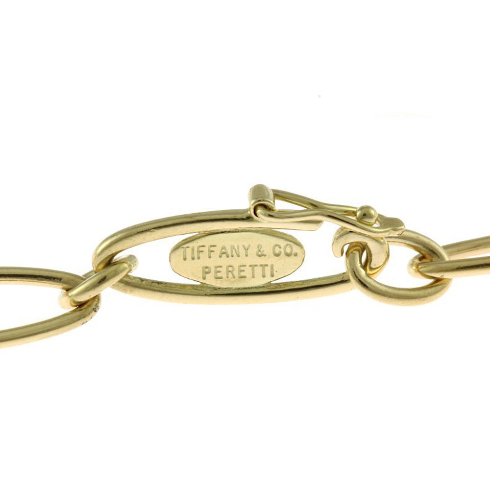 TIFFANY&Co. ティファニー フルハート ブレスレット 18金 K18イエロー 