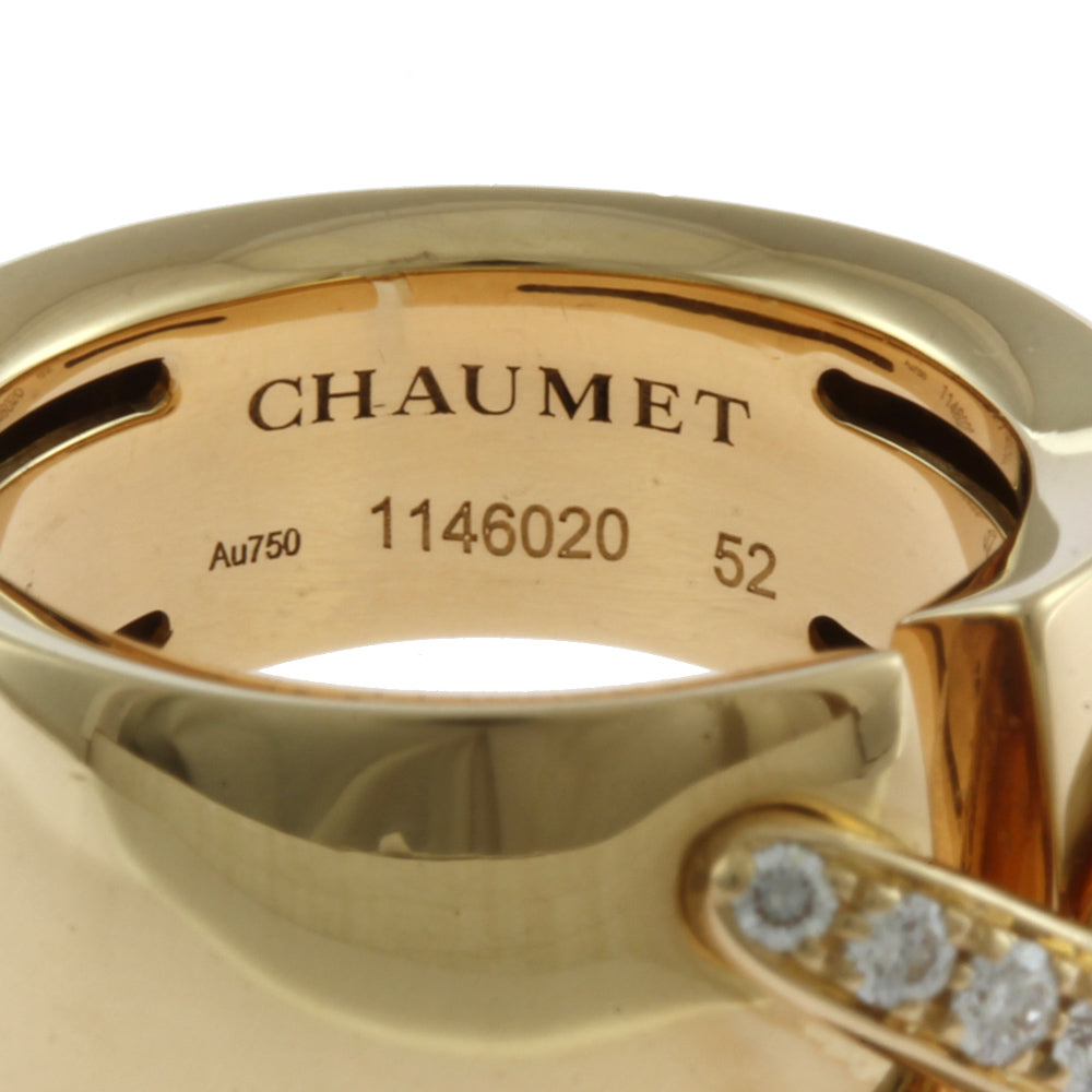 Chaumet ショーメ マキシ リアン リング 指輪 11.5号 18金 K18イエロー