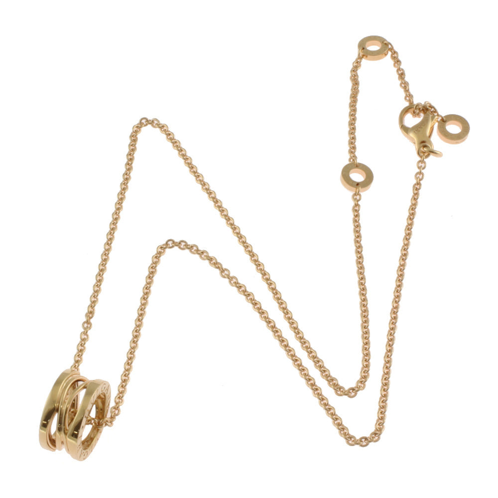 BVLGARI ブルガリ ネックレス BZERO1 ブルガリ ネックレス ビーゼロワン 18KPG WHセラミック 国内発送
