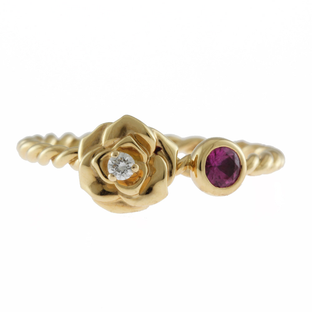 Pink Sapphire Piaget Rose Bracelet Piaget Sunlight Ring