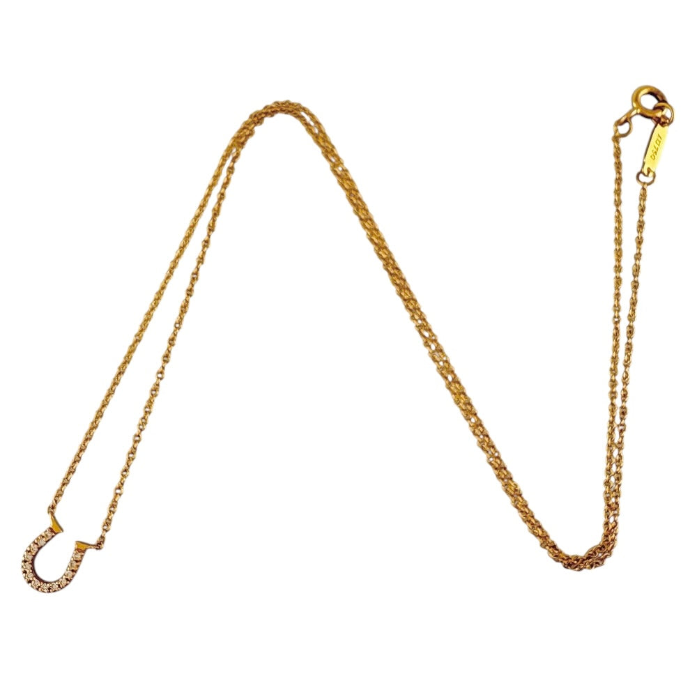 TIFFANY&Co. ティファニー メトロホースシュー ネックレス 18金 K18