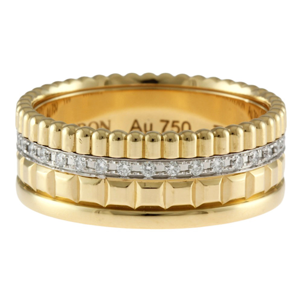 Boucheron ブシュロン キャトルラディアント フルパヴェ リング 指輪