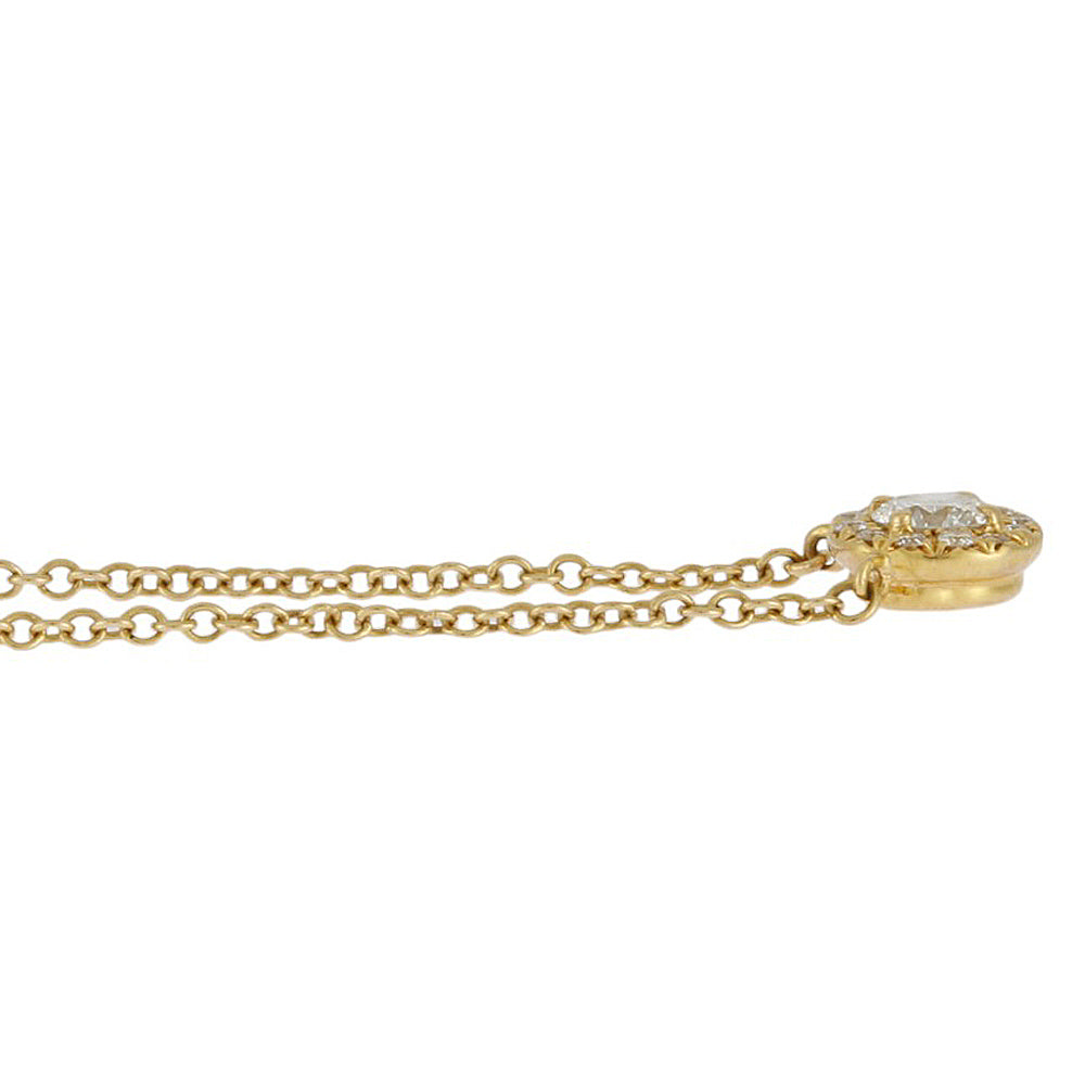 TIFFANY&Co. ティファニー ソレスト ネックレス 18金 K18イエロー 