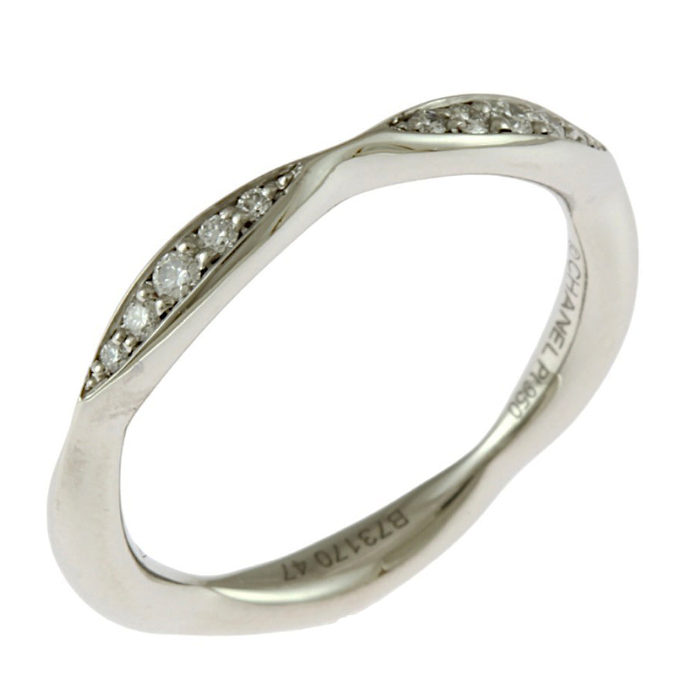 シャネル カメリア ダイヤモンド リング 指輪 シャネル 6.5号