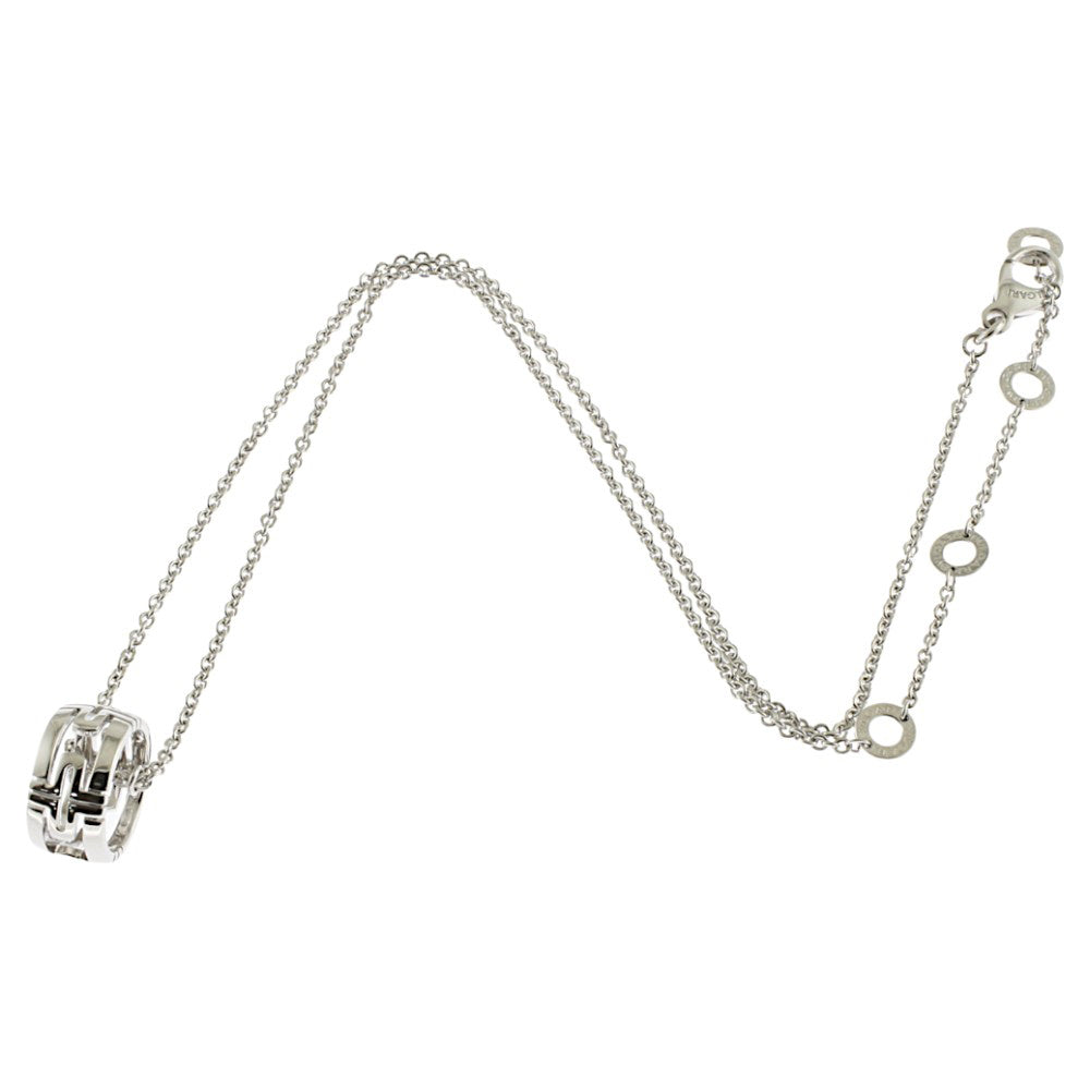 【正規品•新品】BVLGARI両面刻印チャーム＆ネックレス ブルガリの新作ネックレス、ハ―ト型にロゴが刻まれた