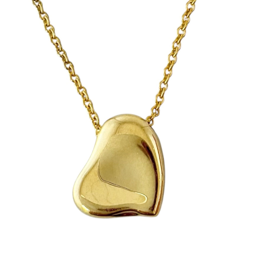TIFFANY&Co. ティファニー フルハート ネックレス 18金 K18イエロー