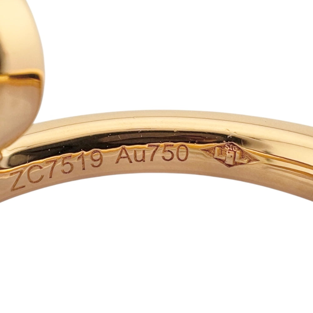 CARTIER カルティエ ジュストアンクル リング 指輪 9号 18金 K18ピンク