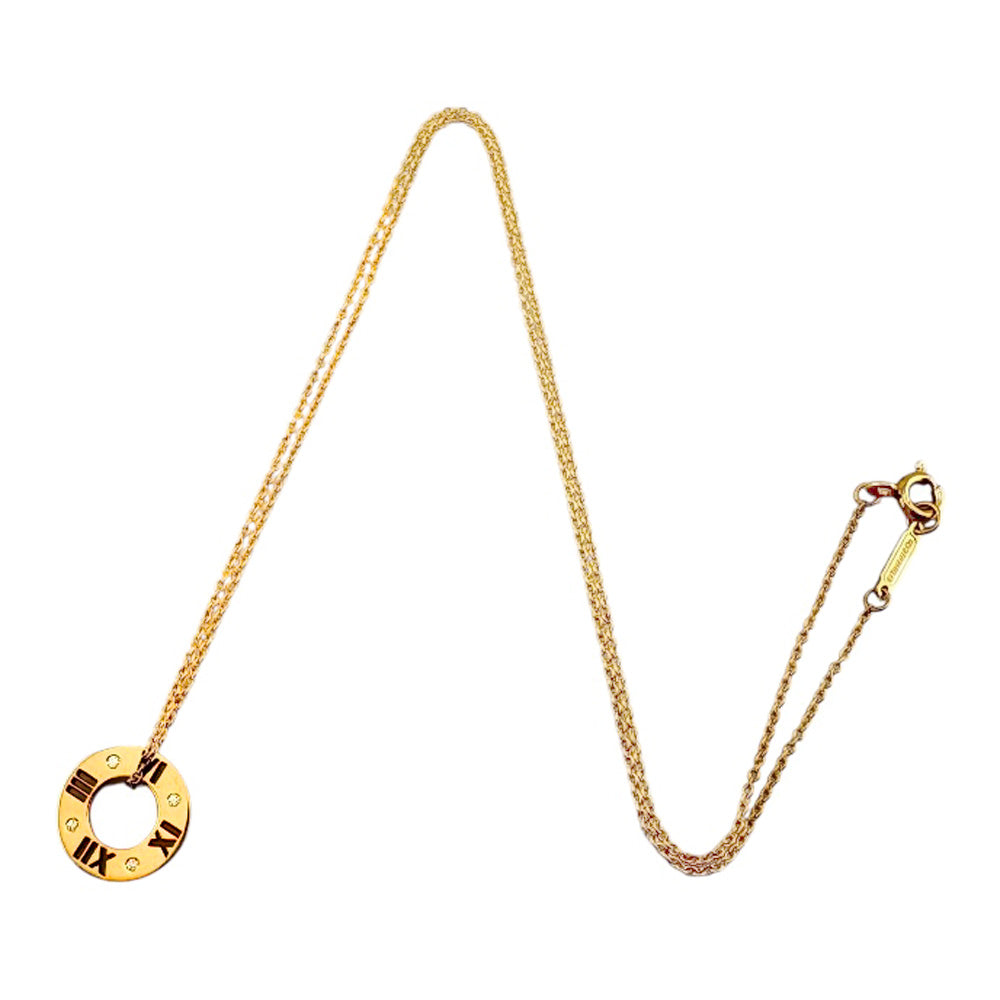 TIFFANY&Co. ティファニー アトラスピアスドサークル ネックレス 18金