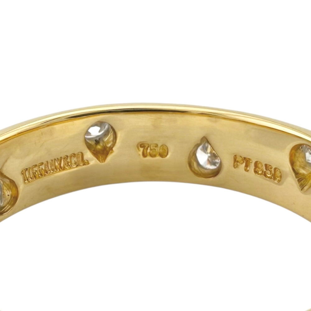 Tiffany&co. ティファニー K18 ドッツ ダイヤ リング 10.5号