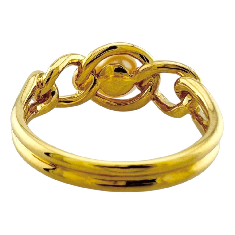 TIFFANY　リング　ゴールド18k　エメラルド TIFFANY&Co. ティファニー リング 指輪 11号 18金 K18イエローゴールド