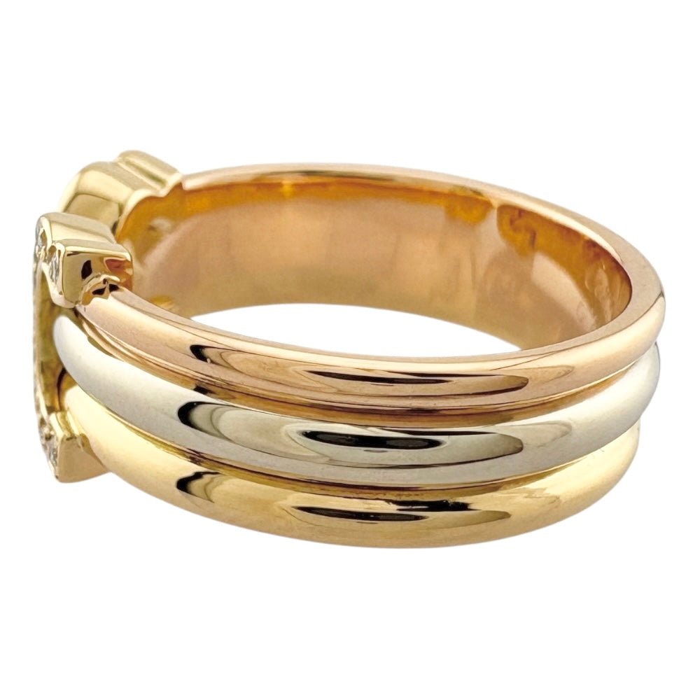 CARTIER カルティエ 2C リング 指輪 10号 18金 K18イエローゴールド