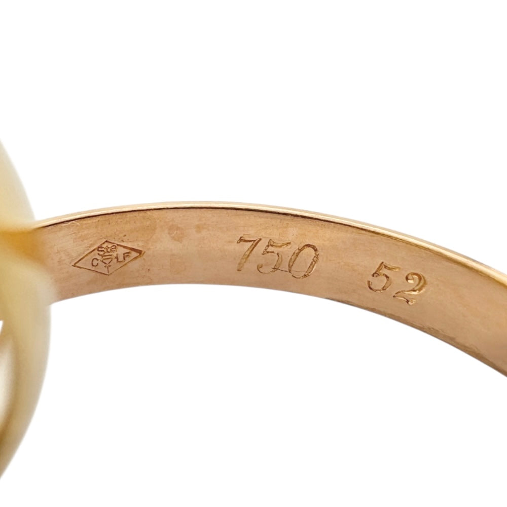 CARTIER カルティエ トリニティ 5連 リング 指輪 12号 18金 K18