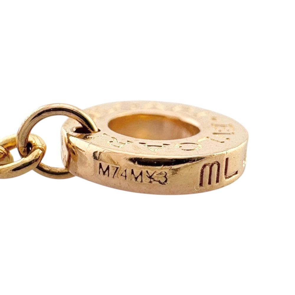 ブルガリ 750 SS 革 ブレスレット 革 BB 2連 K18YG 3948 ブルガリ 750 SS 革 ブレスレット 革 BB 2連 K18YG 3948