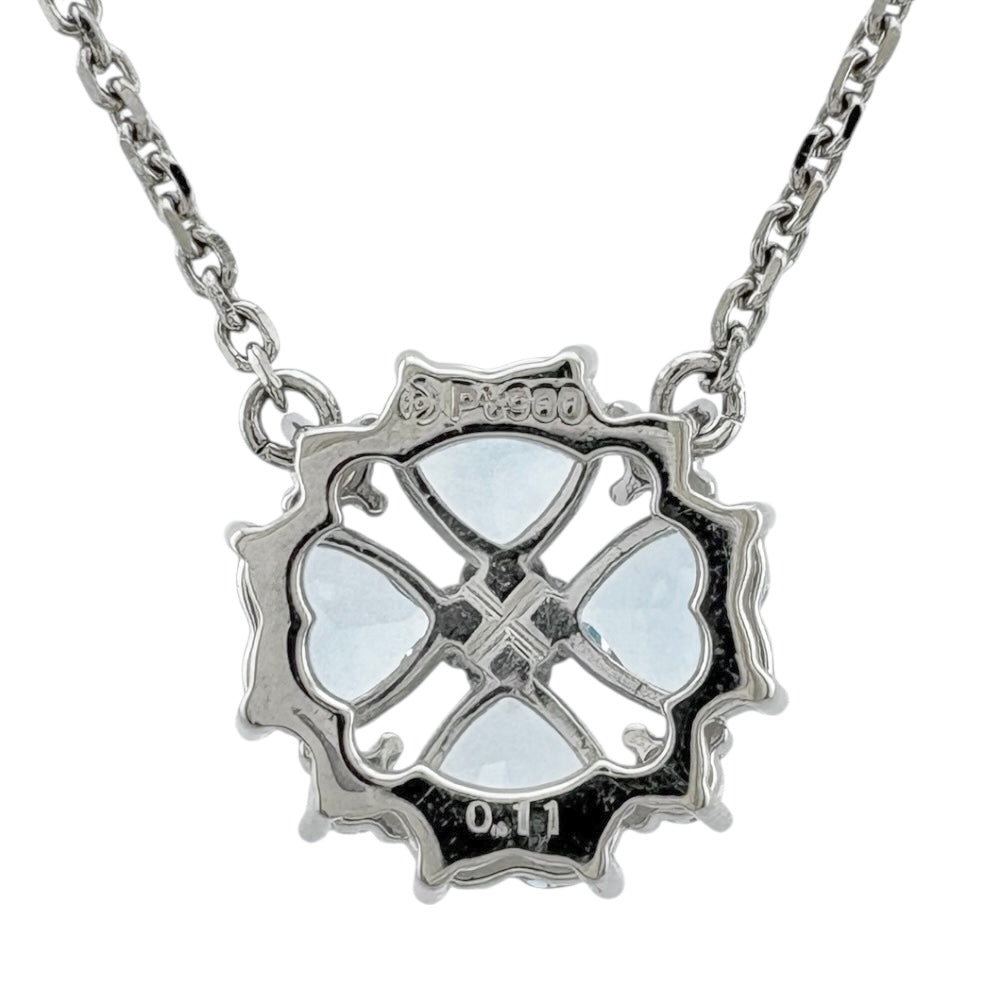 pt900ネックレス TASAKI タサキ ネックレス Pt900プラチナ アクアマリン
