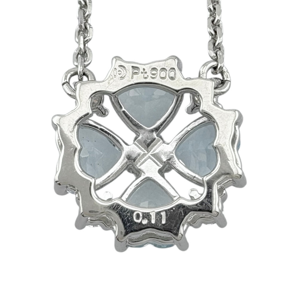 TASAKI タサキ ネックレス Pt900プラチナ アクアマリン レディース