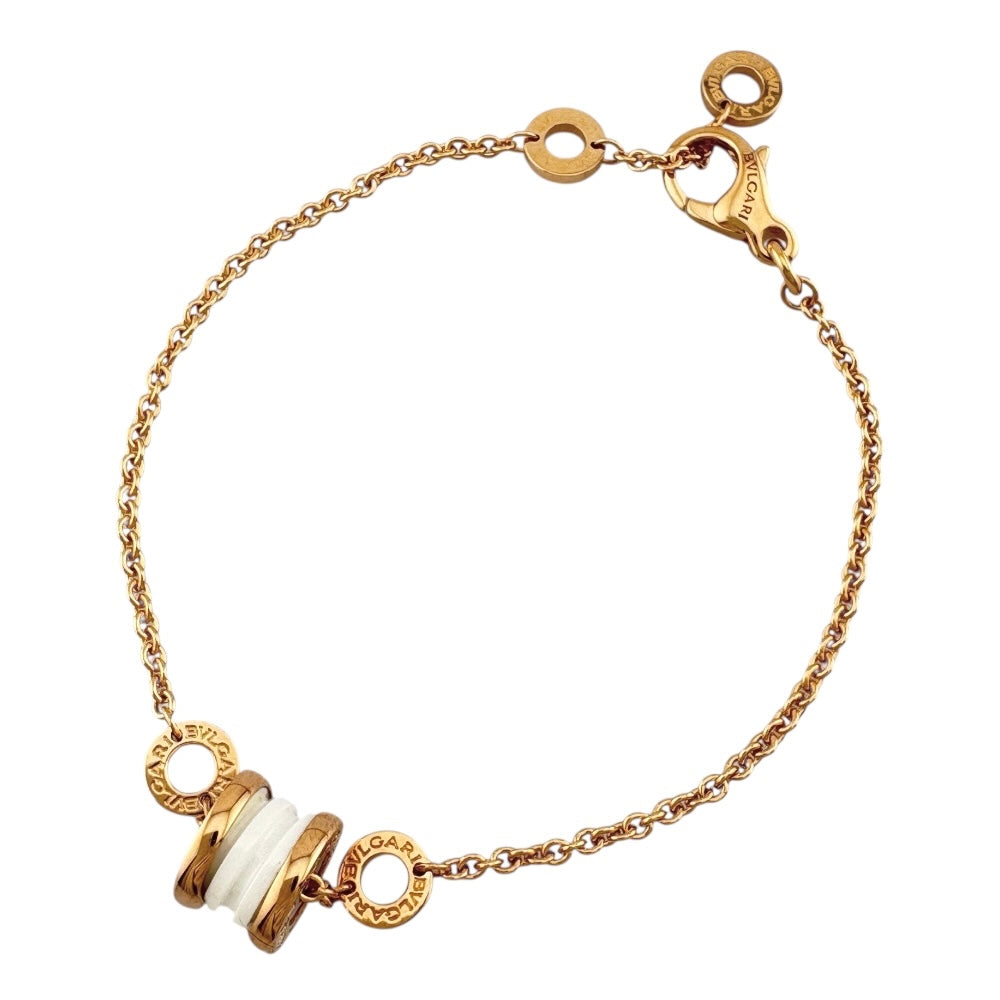 BVLGARI ブルガリ B-zero.1 エレメント ブレスレット 18金 K18ピンク 