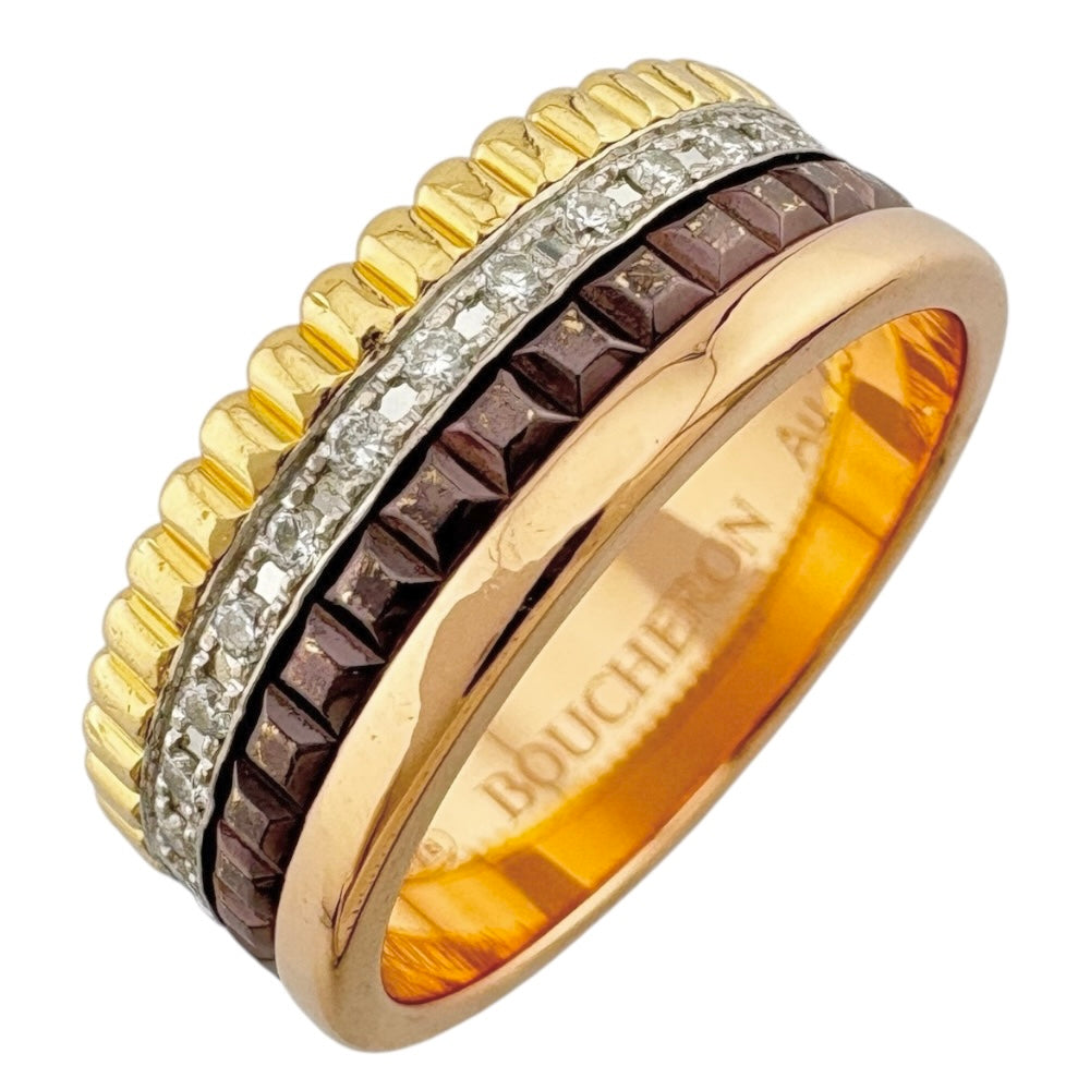 Boucheron ブシュロン キャトルクラシック リング 指輪 10号 18金 K18