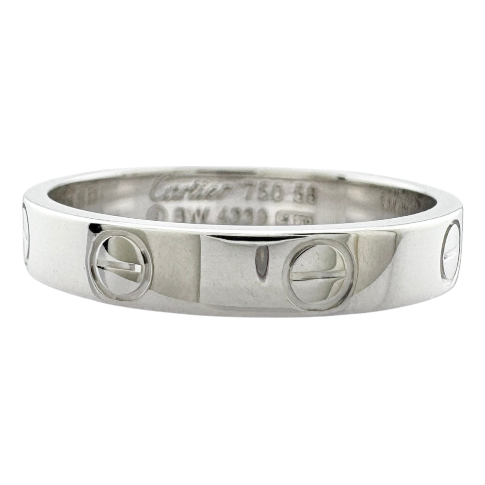 CARTIER カルティエ ミニラブ リング 指輪 15.5号 18金 K18