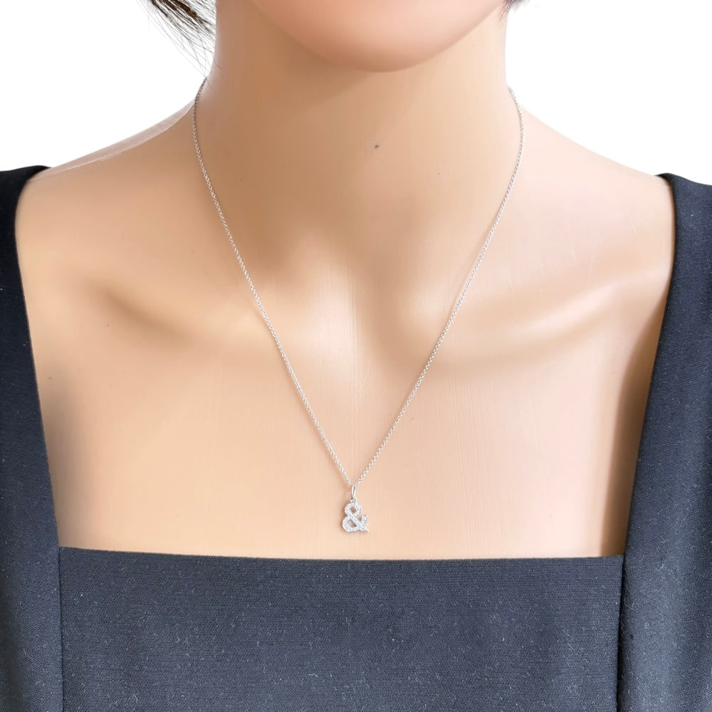 専用】TIFFANY ダイヤモンド　ホワイトゴールド ネックレス ネックレス&ペンダント ダイヤモンド ホワイト ゴールド